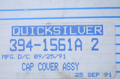 OEM Mercury 394-1561A 2 Cap Cover Kit NOS