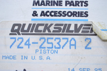 OEM Mercury 724-2537A 2 Piston Kit NOS