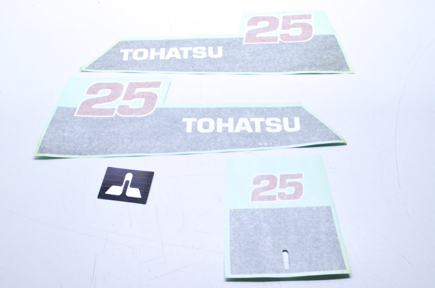New OEM Tohatsu 25 HP Decal Kit NOS