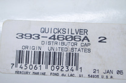 OEM Mercury 393-4606A 2 Distributor Cap NOS