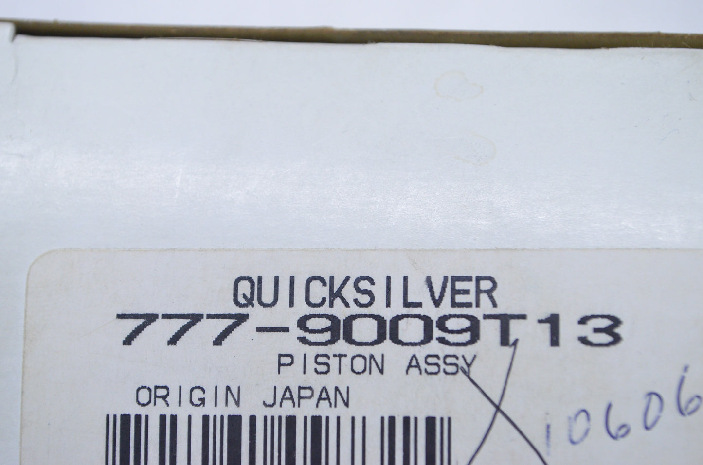 OEM Mercury 777-9009T13 Piston Kit NOS