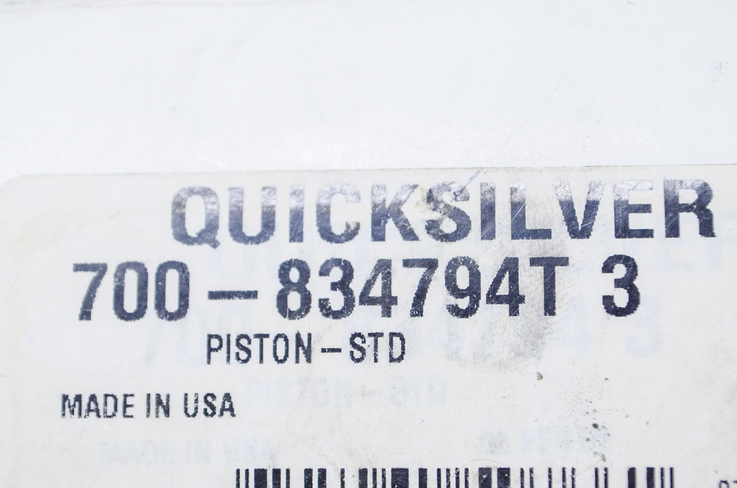 OEM Mercury 700-834794T 3 Piston NOS