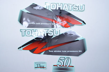 OEM Tohatsu 3T5S87802-0 50 HP Decal Kit NOS