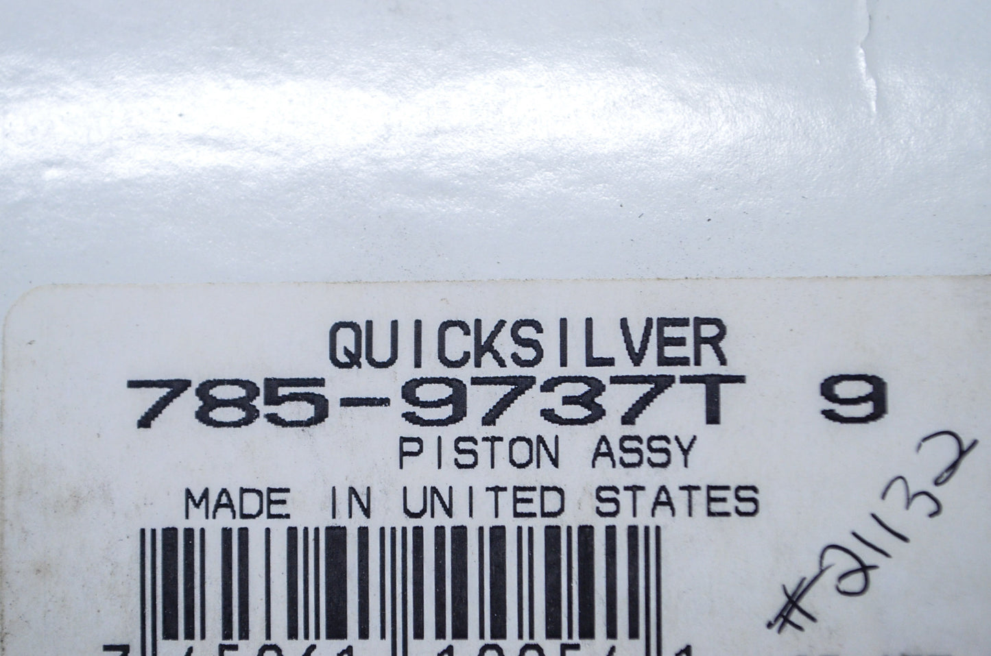 OEM Mercury 785-9737T 9 Piston Kit NOS