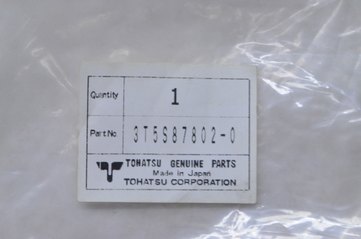 OEM Tohatsu 3T5S87802-0 50 HP Decal Kit NOS