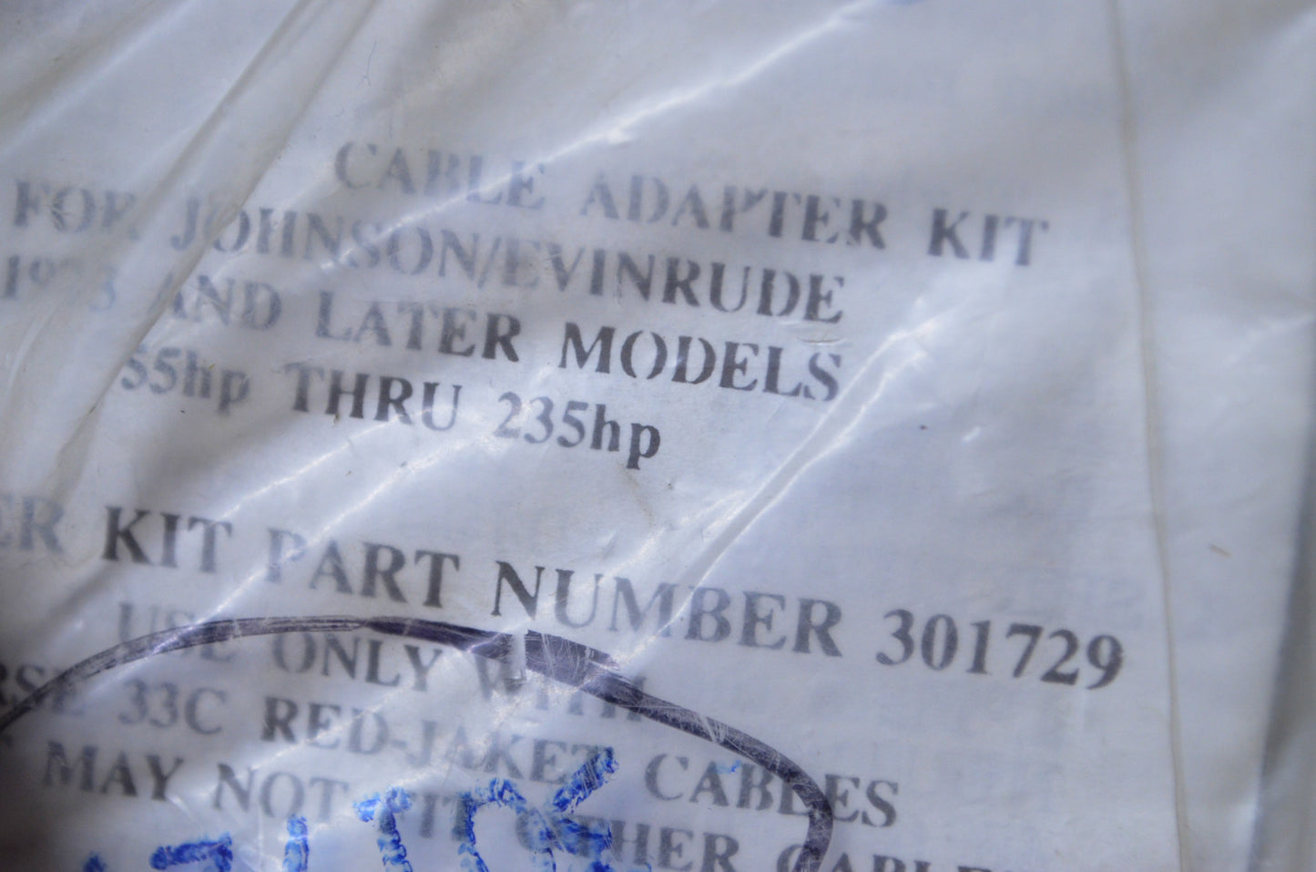 New TeleFlex Cable Adapter Kit NOS