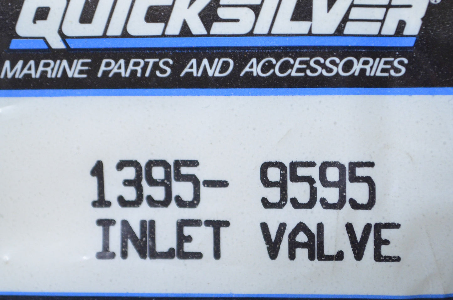 New OEM Mercury Inlet Valve NOS