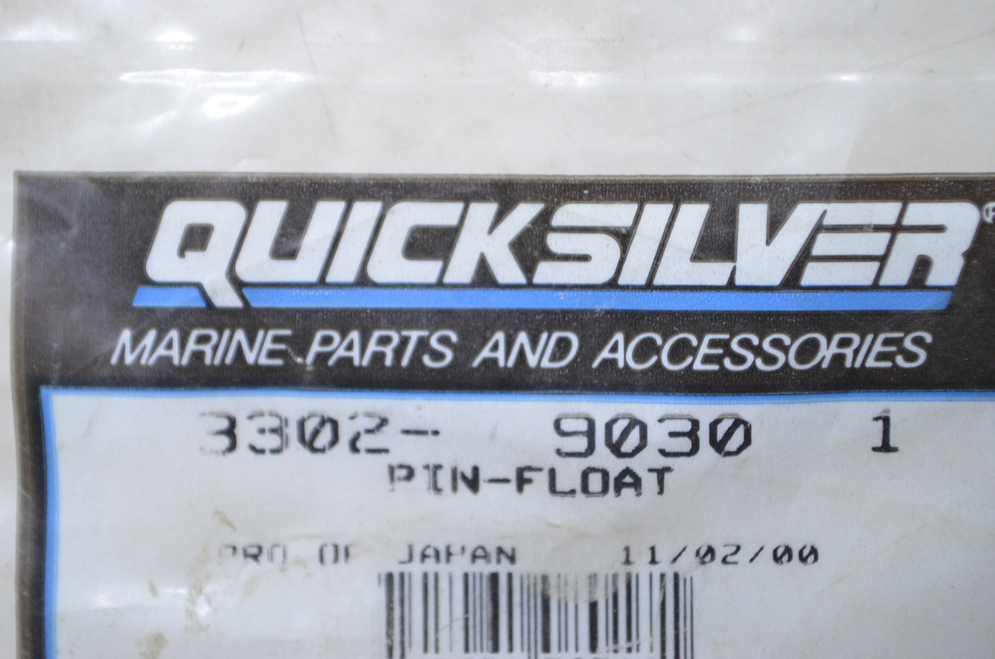 OEM Mercury 3302-9030 1 Float Pin NOS