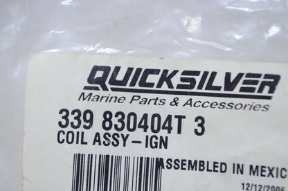 OEM Mercury 339-830404T 3 Ignition Coil Assembly NOS