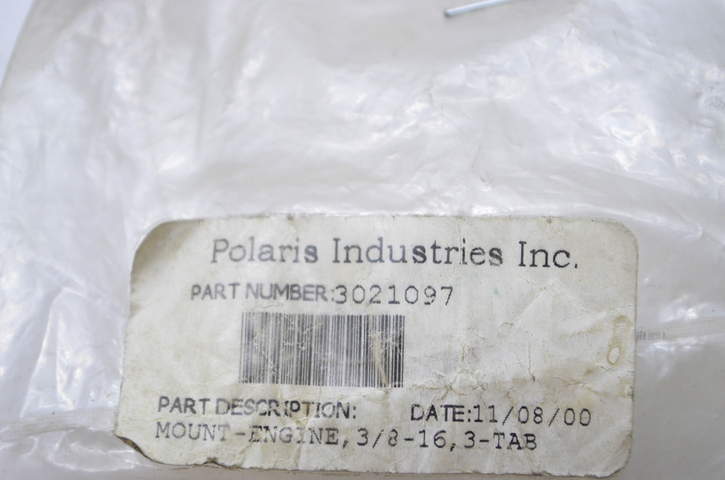 New OEM Polaris Engine Mount 3/8-16 NOS