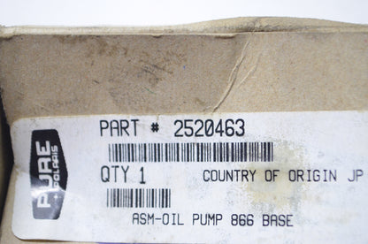 OEM Polaris 2520463 Oil Pump Assembly 886 Base NOS