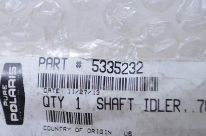 OEM Polaris 5335232 Idler Shaft .784x12.275 NOS