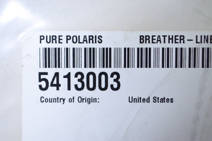 New OEM Polaris 115 cm Breather Hose Line NOS