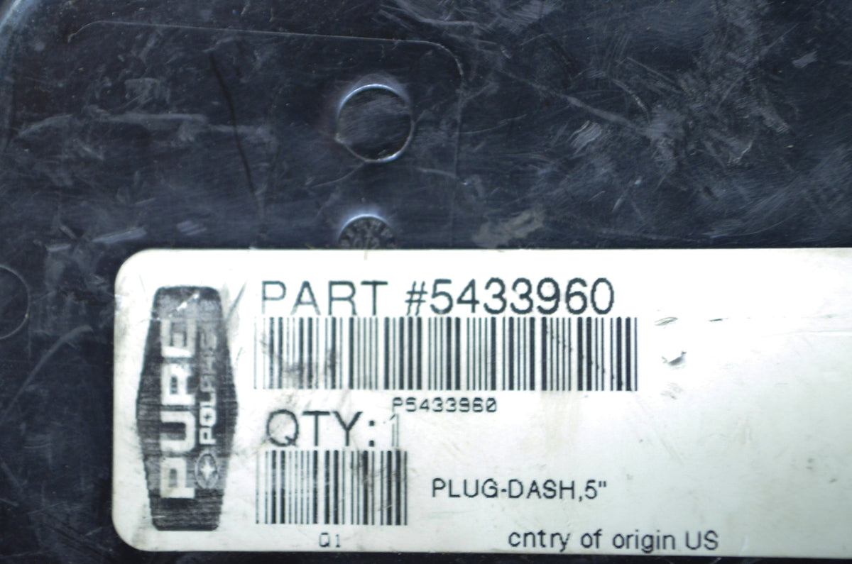 OEM Polaris 5433960 Dash Plug 5" NOS