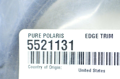 OEM Polaris 5521131 Black 6 Foot Edge Trim NOS