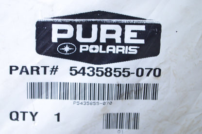 OEM Polaris 5435855-070 Black Right Hand Hood Screen NOS