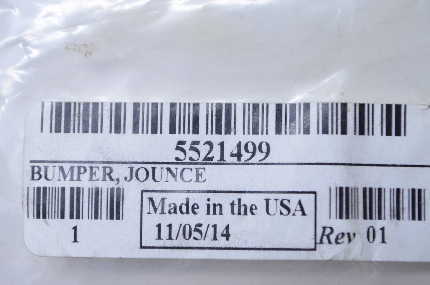 New OEM Polaris Front Jounce Bumper NOS