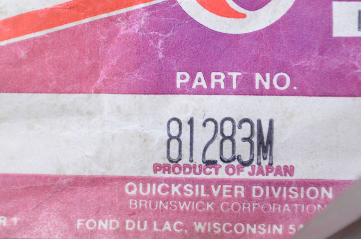 OEM Mercury 81283M Main Jet NOS
