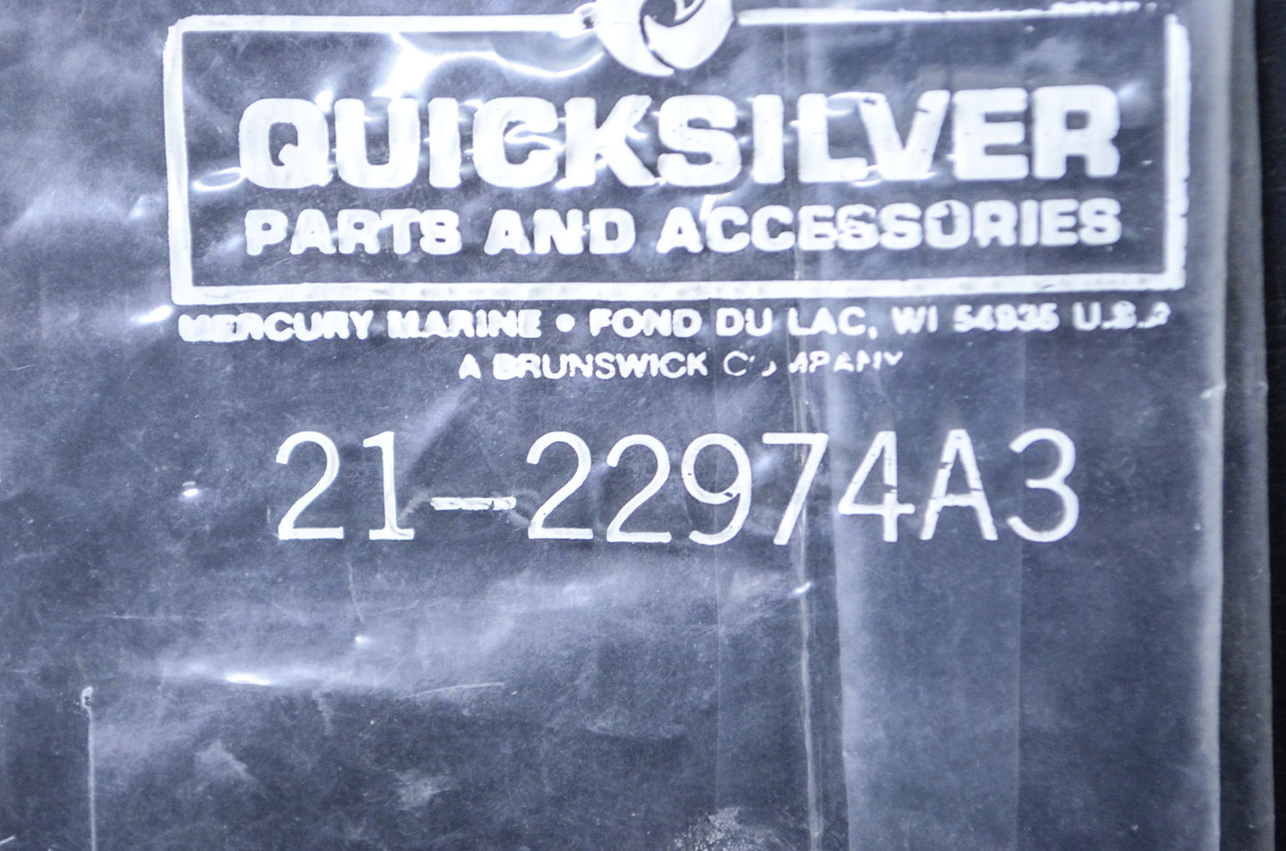 New OEM Mercury Check Valve Assembly NOS