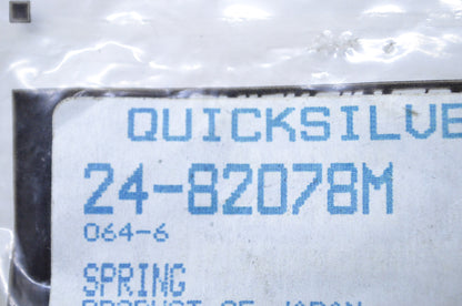 OEM Mercury 24-82078M Spring NOS