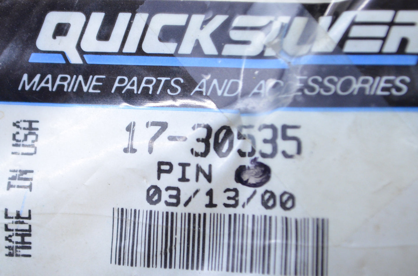 OEM Mercury 17-30535 Cross Pin Qty 2 NOS