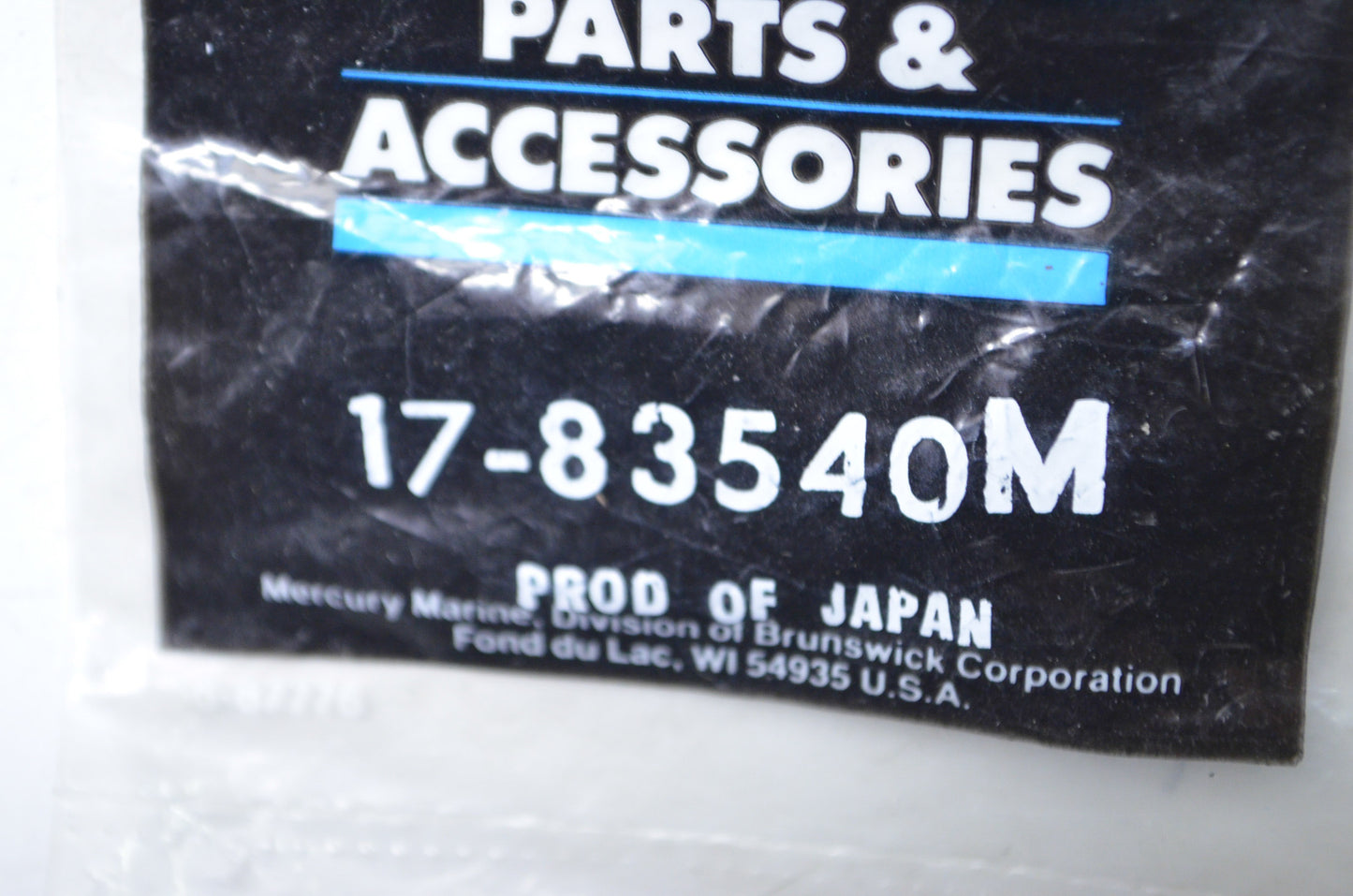OEM Mercury 17-83540M Clevis Pin NOS