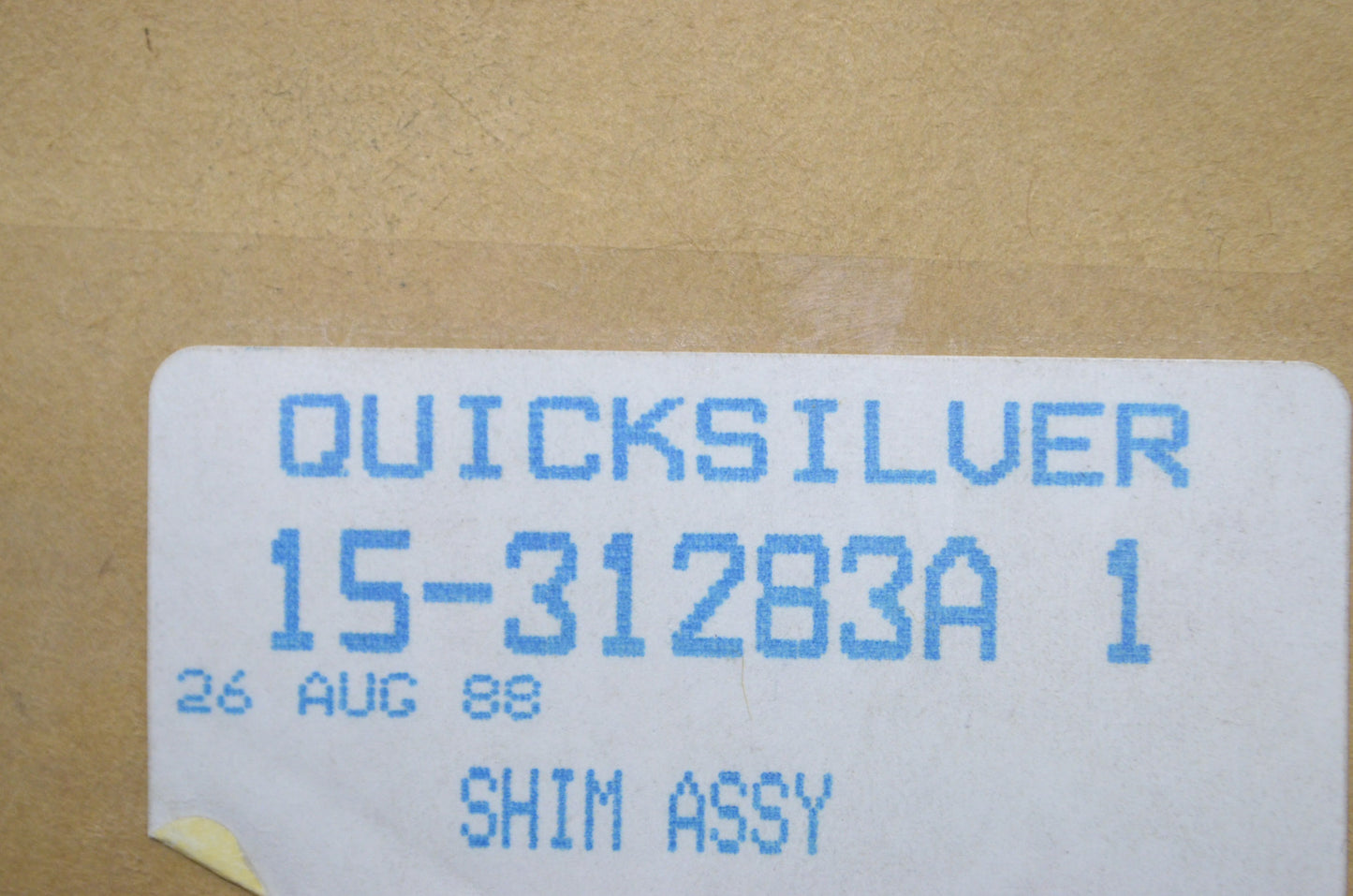 New OEM Mercury Shim Assembly NOS