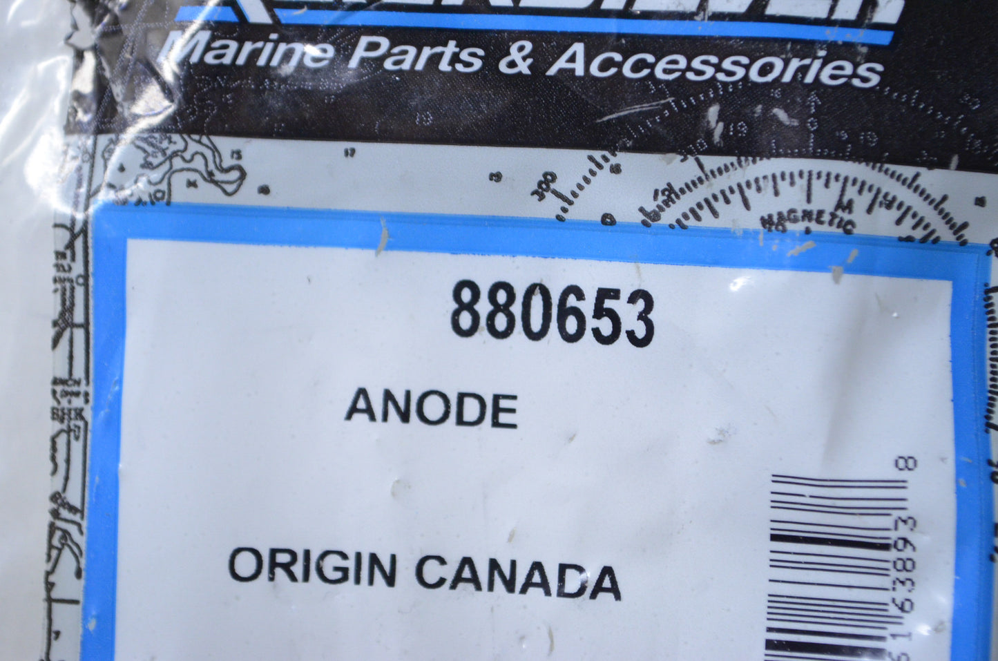 OEM Mercury 880653 Anode NOS