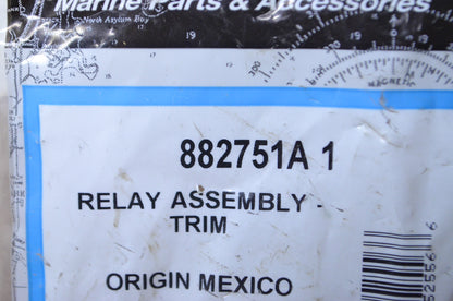 New OEM Mercury Relay Assembly Trim NOS
