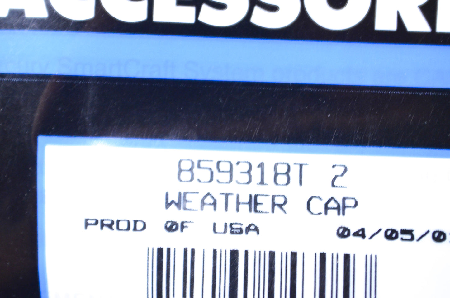 OEM Mercury 859318T 2 Weather Cap NOS