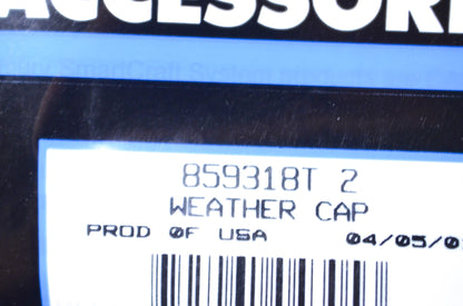 OEM Mercury 859318T 2 Weather Cap NOS