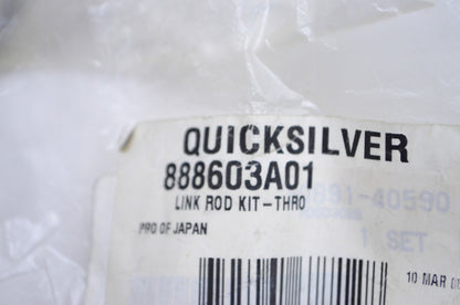 OEM Mercury 888603A01 Throttle Link Rod Kit NOS