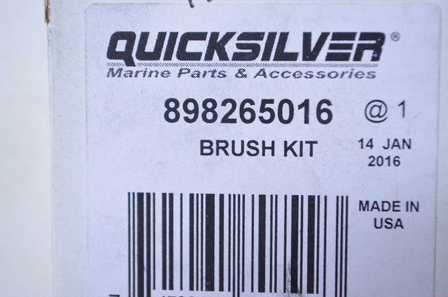 OEM Mercury 898265016 Brush/Spring Kit NOS