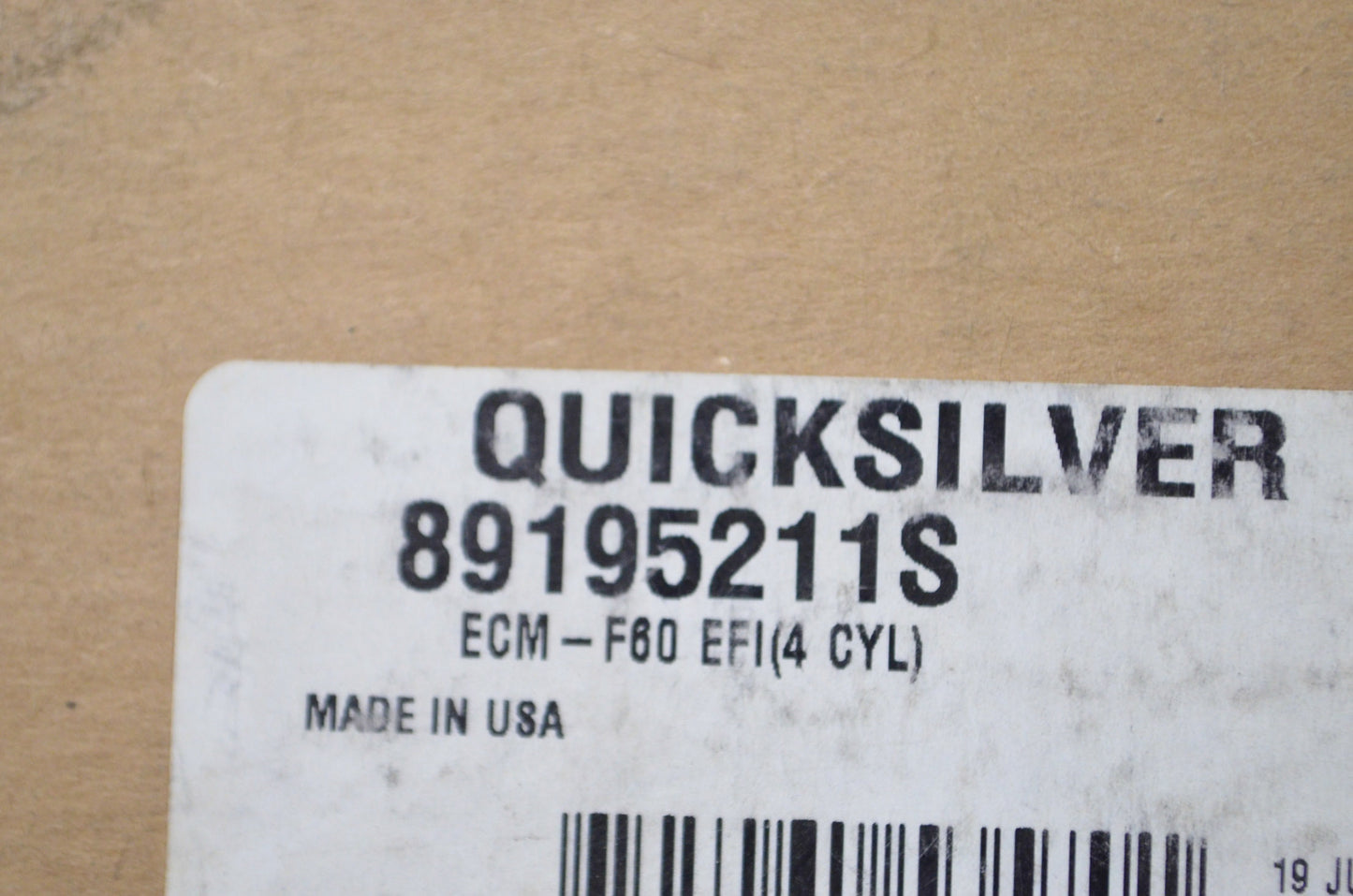 OEM Mercury 89195211S Engine Control Module NOS