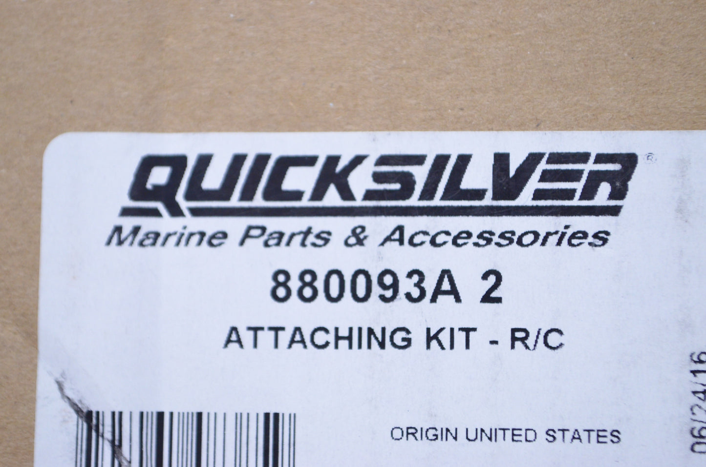 OEM Mercury 880093A 2 Attaching Kit NOS