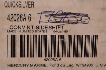 Side Shift Kit NOS