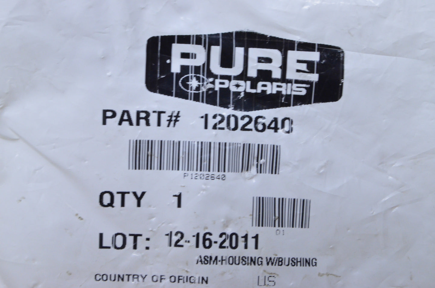Exhaust Valve Cap Housing NOS