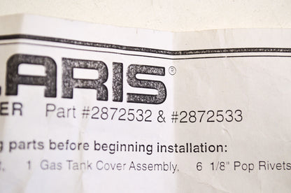 Tank Cover Assembly NOS