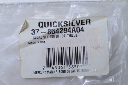 OEM Mercury 37-854294A04 Decal Kit NOS