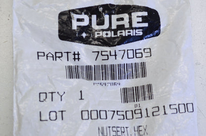 OEM Polaris 7547069 Hex Nutsert NOS