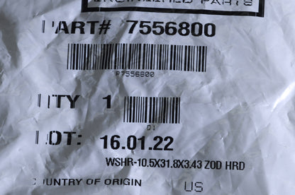 OEM Polaris 7556800 Washer NOS