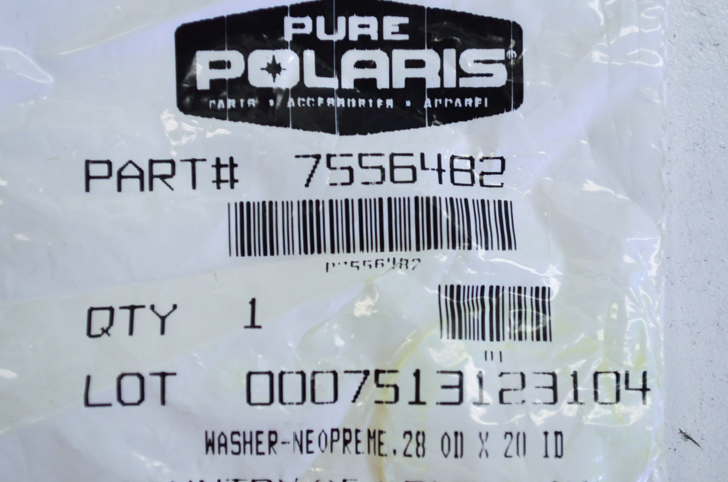 New OEM Polaris Washer NOS