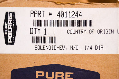 New OEM Polaris EV Solenoid NOS