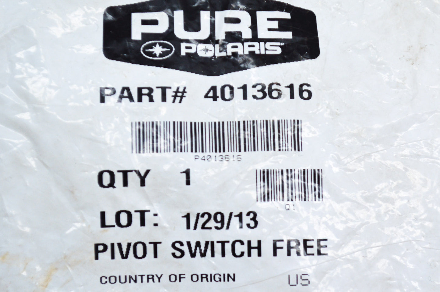 New OEM Polaris Throttle Switch NOS