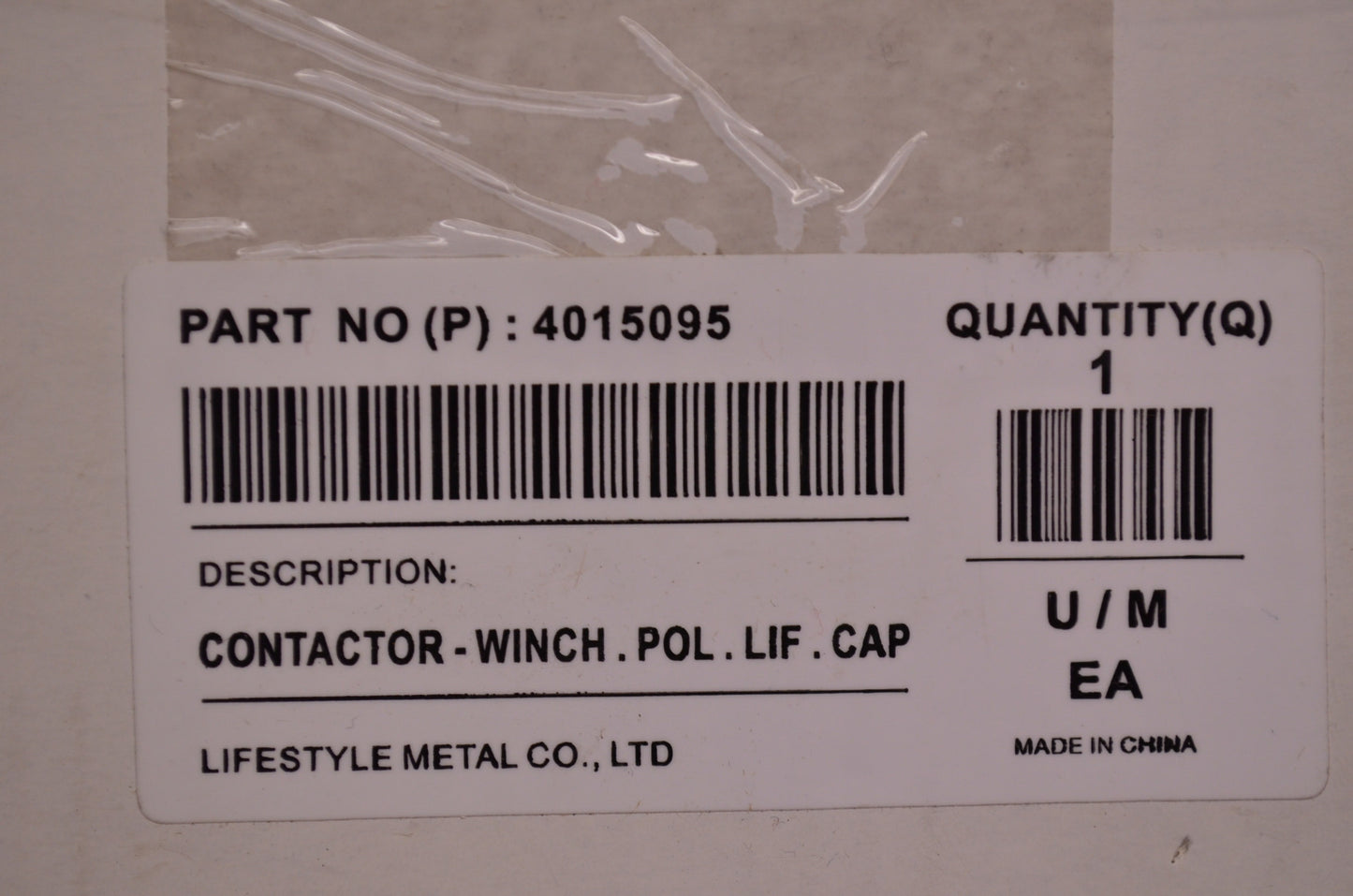 Winch Contactor NOS