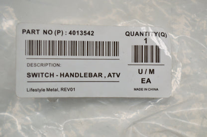 New OEM Polaris Handlebar Switch NOS