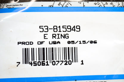 OEM Mercury 53-815949 E Ring NOS