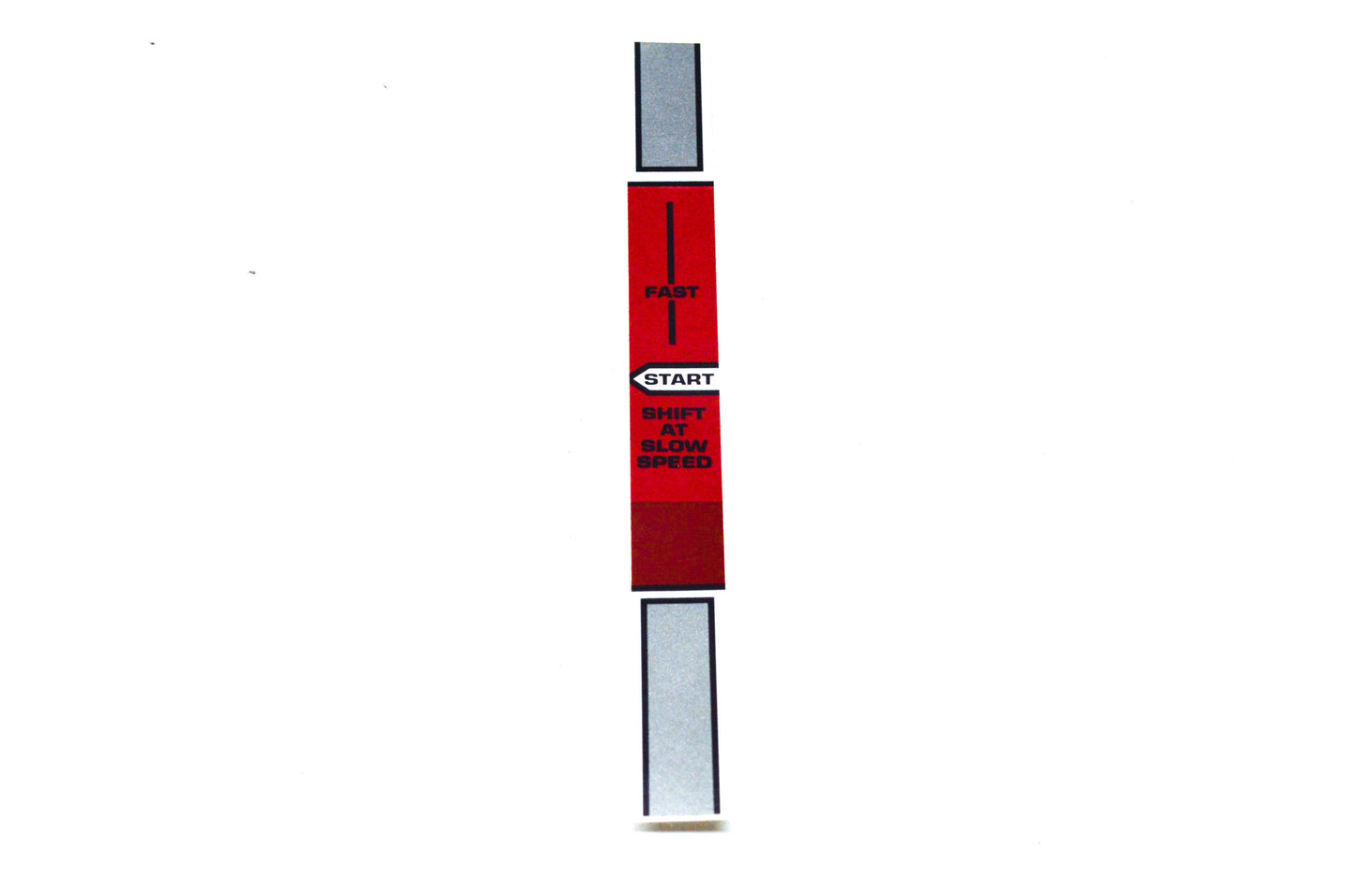 New OEM Mercury Throttle Indicator Sticker NOS