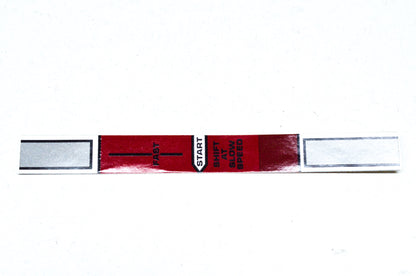 New OEM Mercury Throttle Indicator Sticker NOS