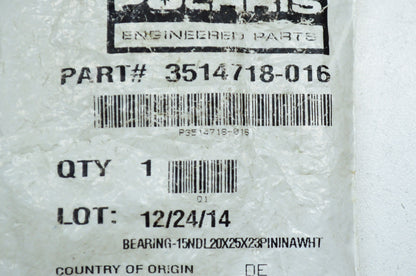 OEM Polaris 3514718-016 Bearing NOS